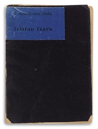 TZARA, TRISTAN. Sept Manifestes Dada.